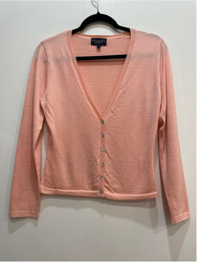 Paul Costelloe Dressage Wool Cardigan Size 2 Old Money Preppy Academia